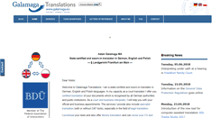 Desktop Screenshot of galamaga.eu